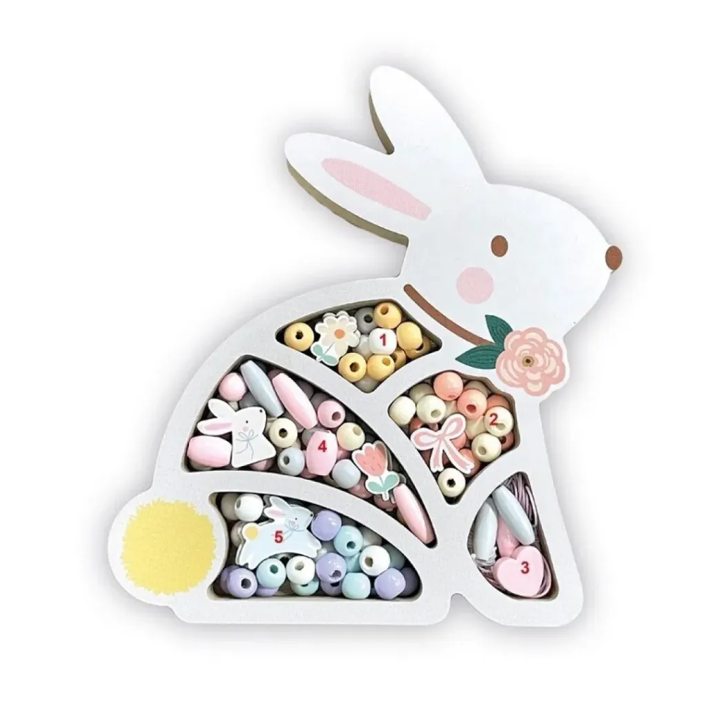 Cuentas de madera Bunny
