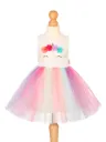 Vestido de unicornio 2 años