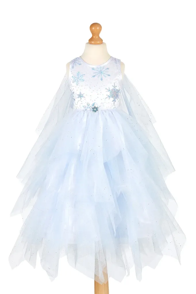 Vestido de princesa de invierno de Eira