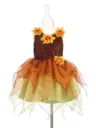 Vestido de bruja del bosque de Sabrina con sombrero