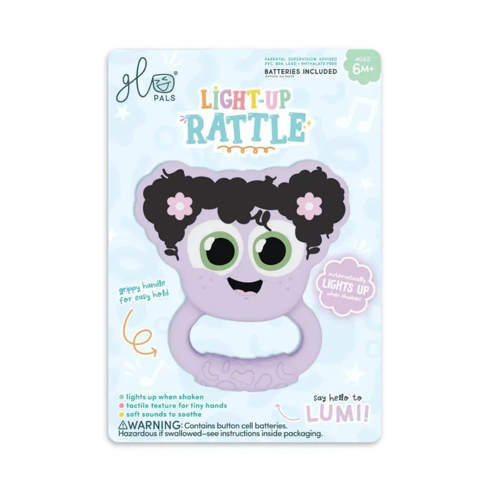 Glo Pals Light up Rattle Lumi Purple