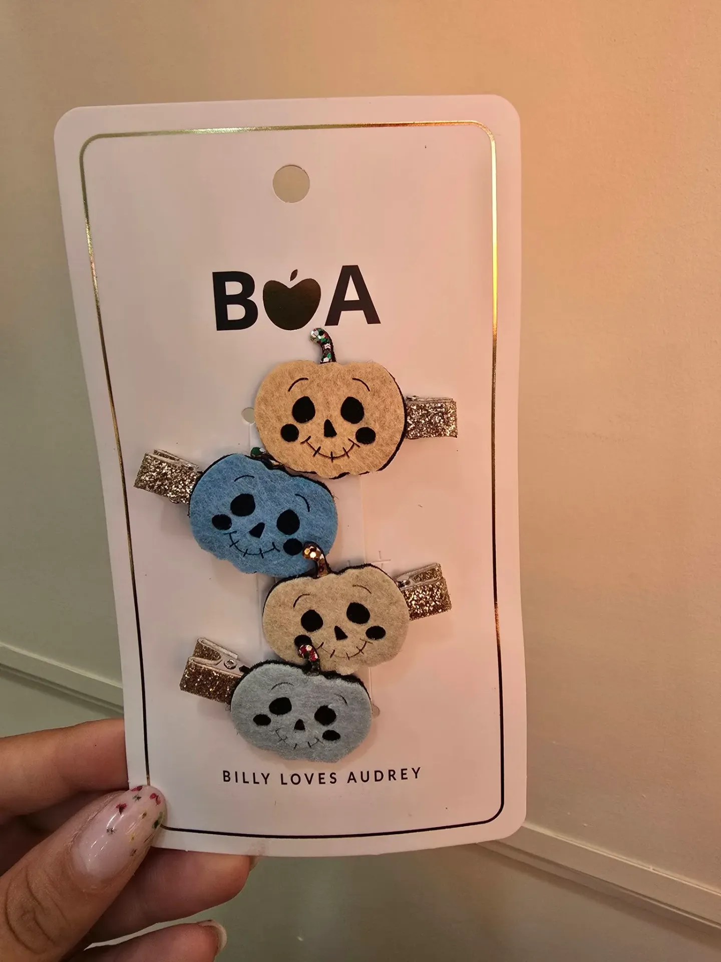 Pinzas Boo & Blush