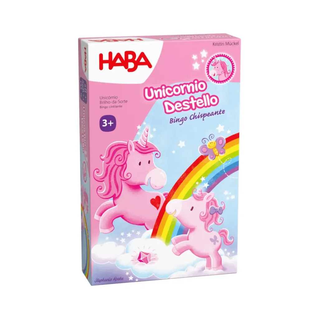 Unicornio Destello Bingo Chispeante