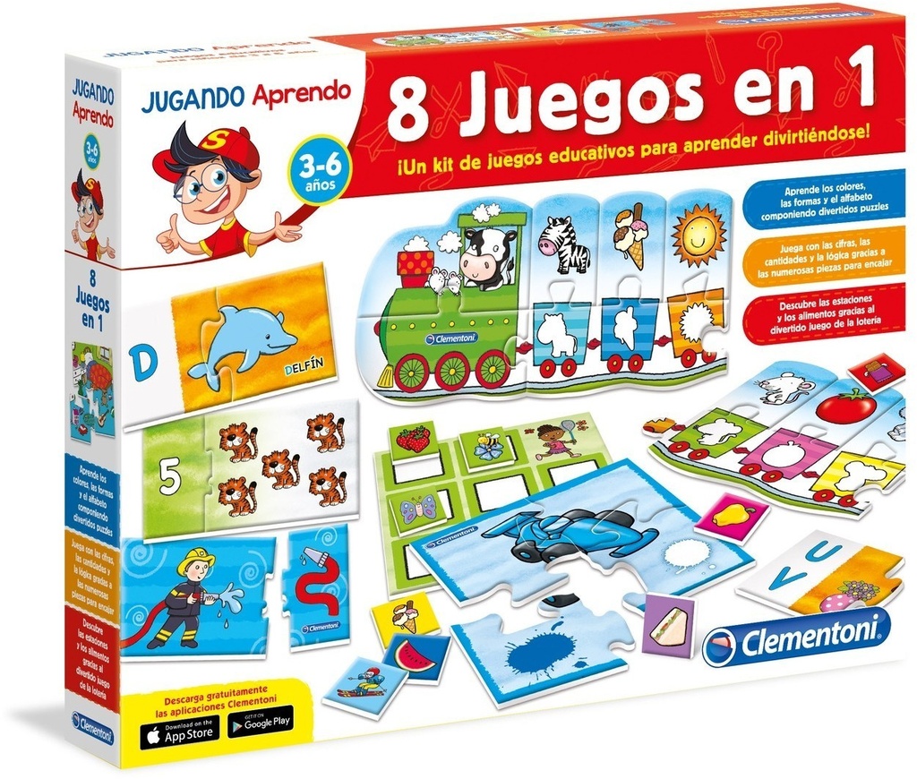 Kit 8 en 1 Clementoni