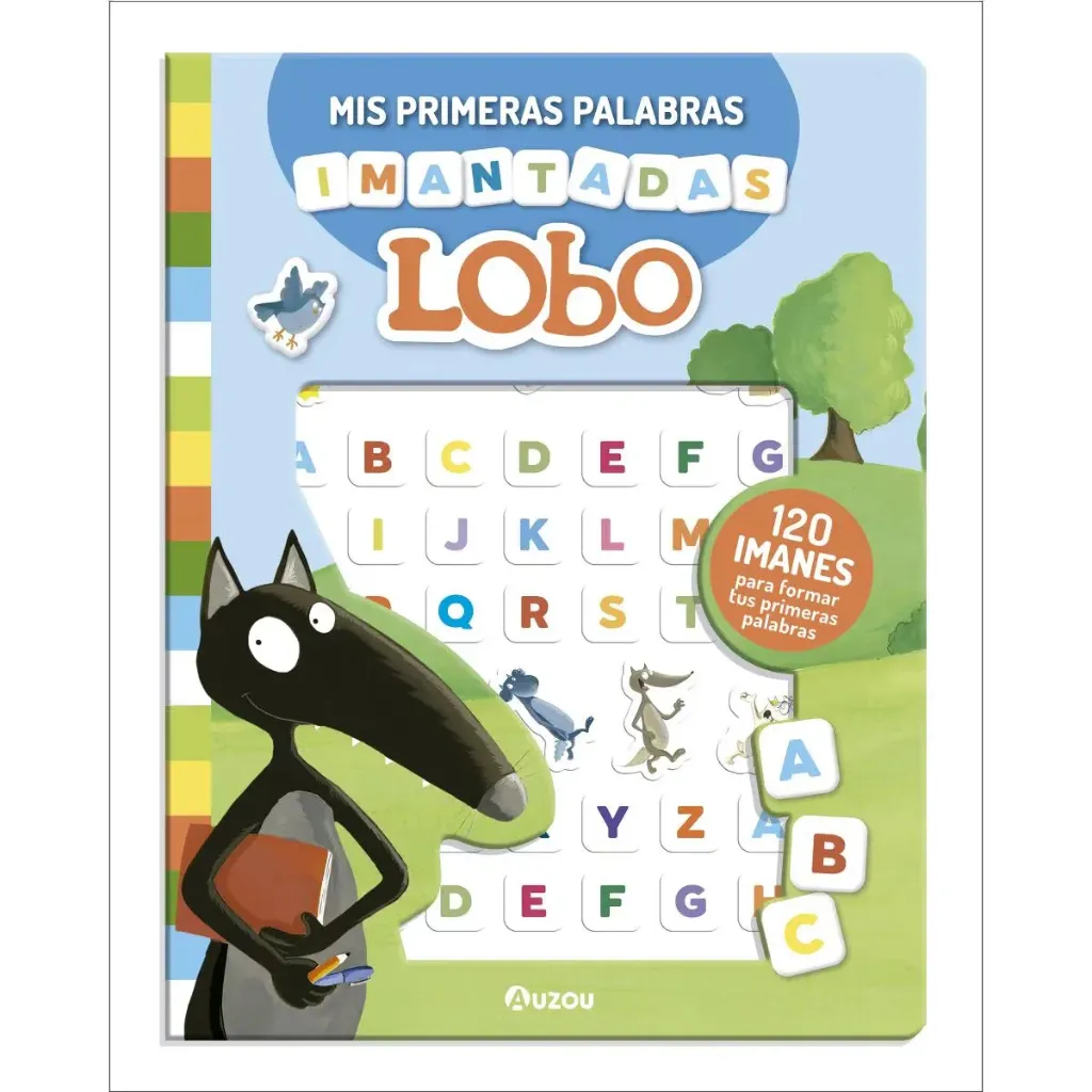 Mis primeras palabras imantadas Lobo