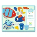 Djeco Myseacreatures Dough Set Kds/Children Stamping Craft Play Toy 18m+