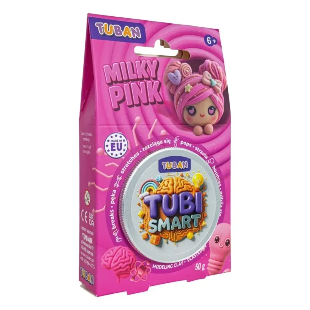 Tubi Smart, Plastelina - Milky Pink