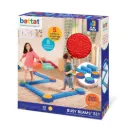 Battat Busy Beams Set with 8 Balance Beams and 5 Sensory Pods, Toddler and Preschool Toys