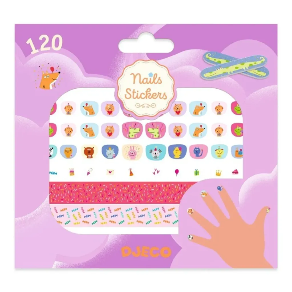 Adhesivos para uñas Animalitos
