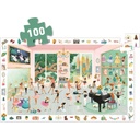 Djeco - the Dance School Observation Puzzle 100pc