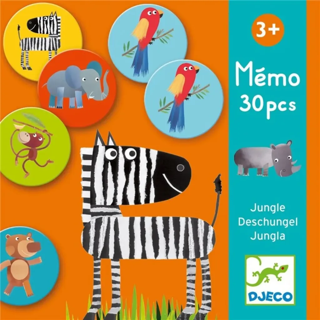 Memo 30 pzas Jungla