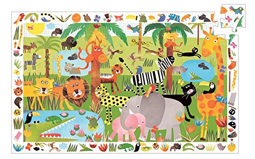 Puzzle 35 pzas Jungle/observa