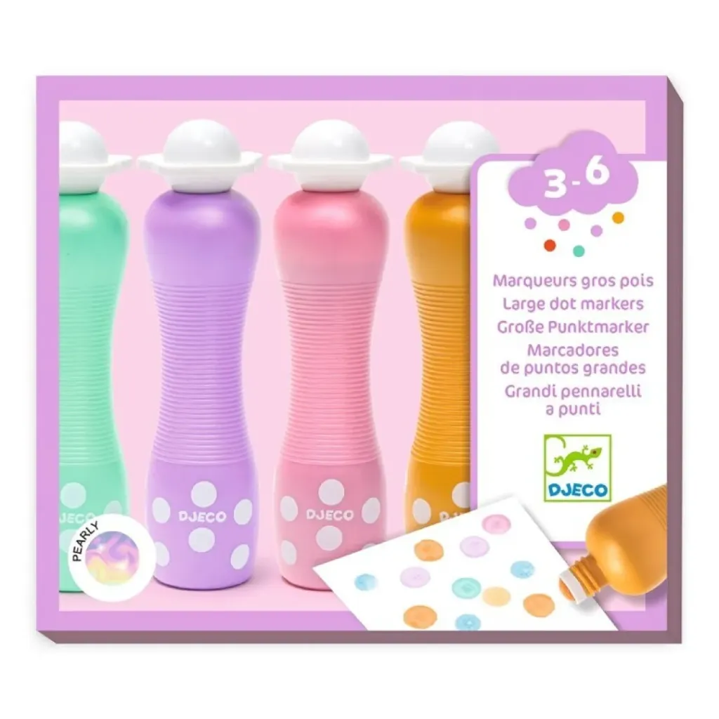 Ergonomické Detské Fixky - Perleťové - 4 Ks