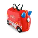 Trunki Ride on Suitcase and Carry-on Luggage Frank Fire Engine
