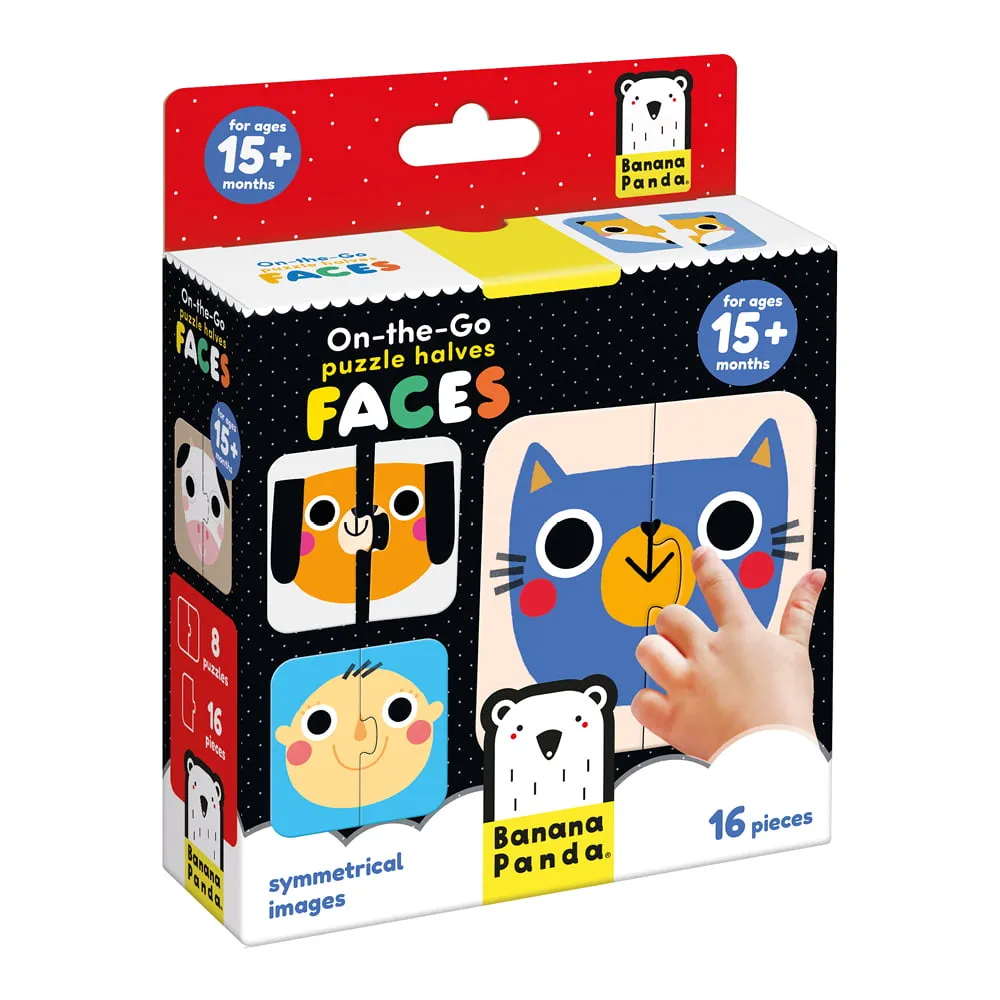 Puzzle 2 piezas Caritas