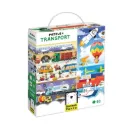 Puzzle 60 pzas Transporte