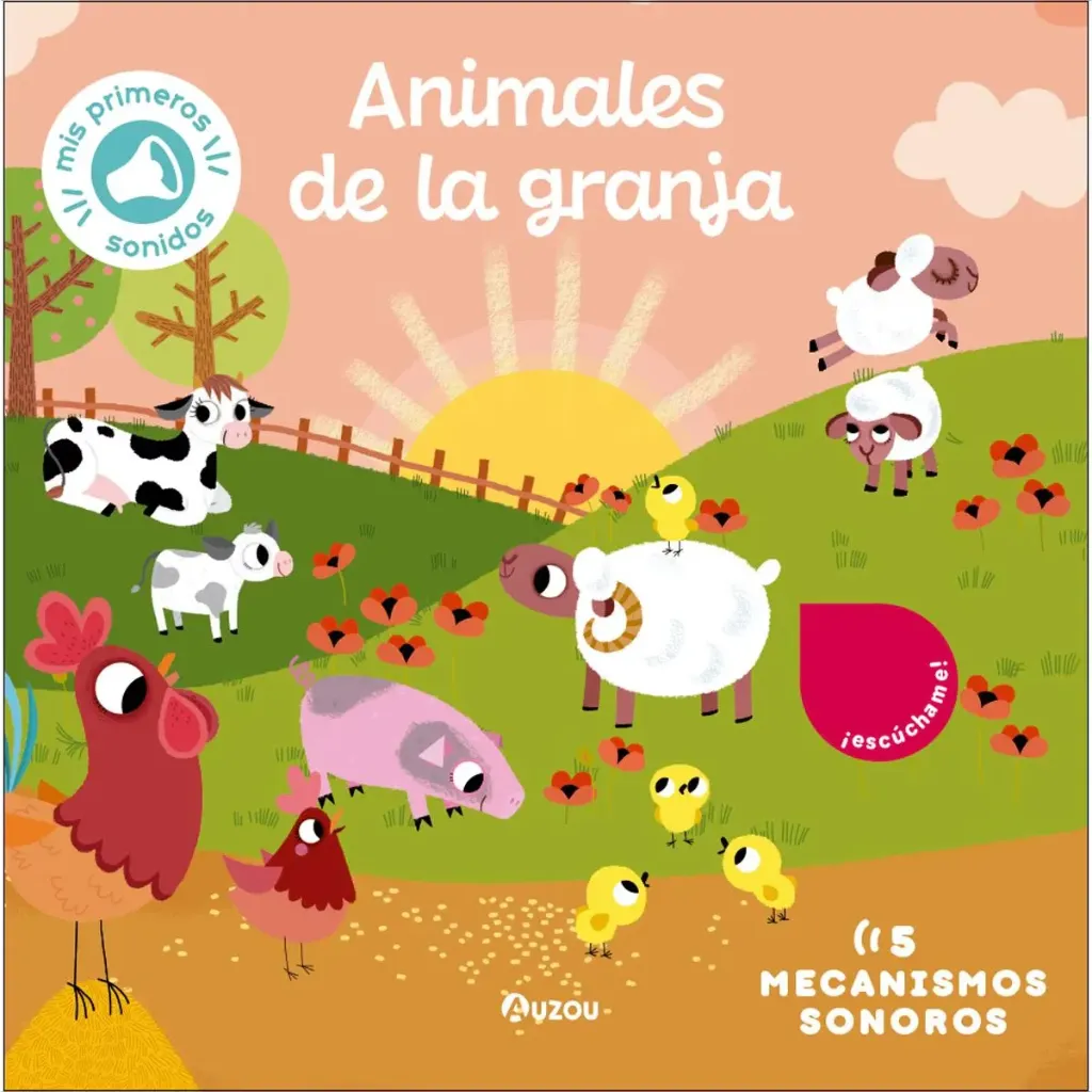 Libro De Sonidos Animales De La Granja