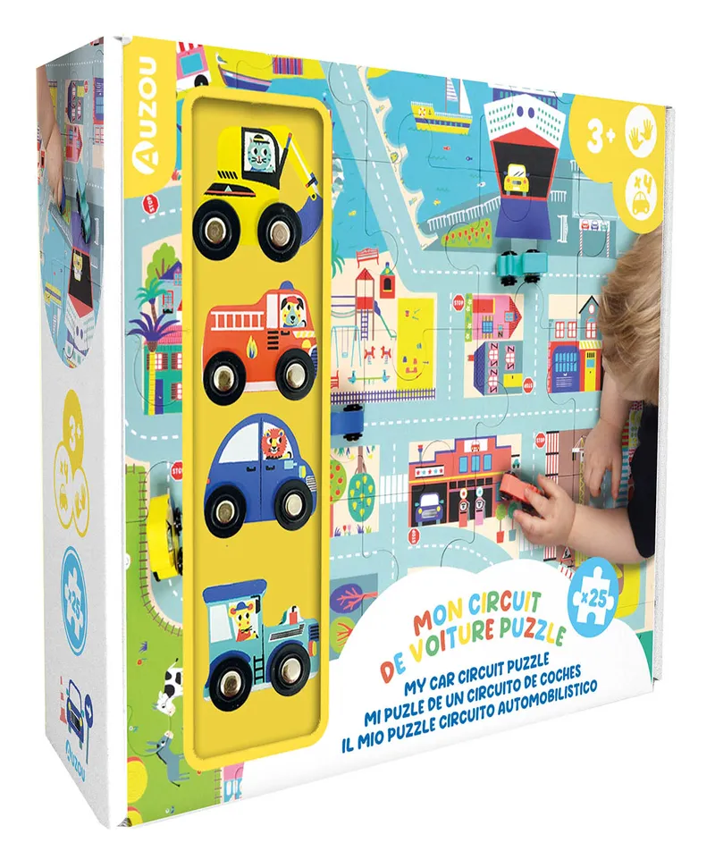 Puzzle circuito de coche
