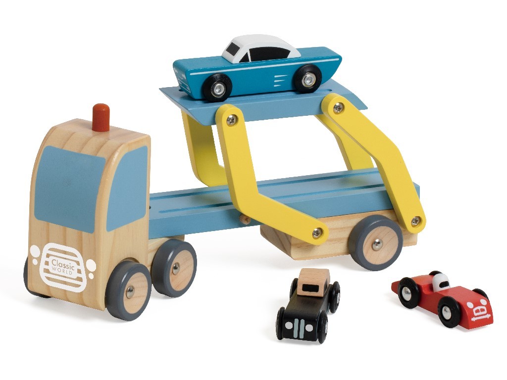 Car Transporter blue