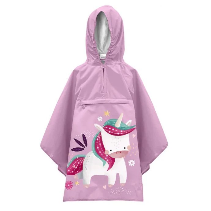 Poncho Lluvia Unicornio