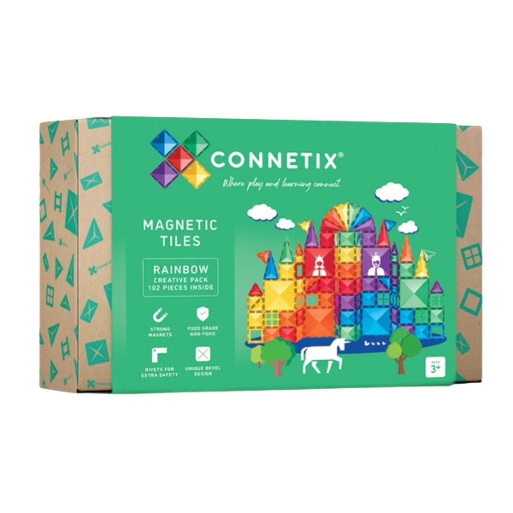 CONNETIX - Rainbow Creative Pack - 102pc