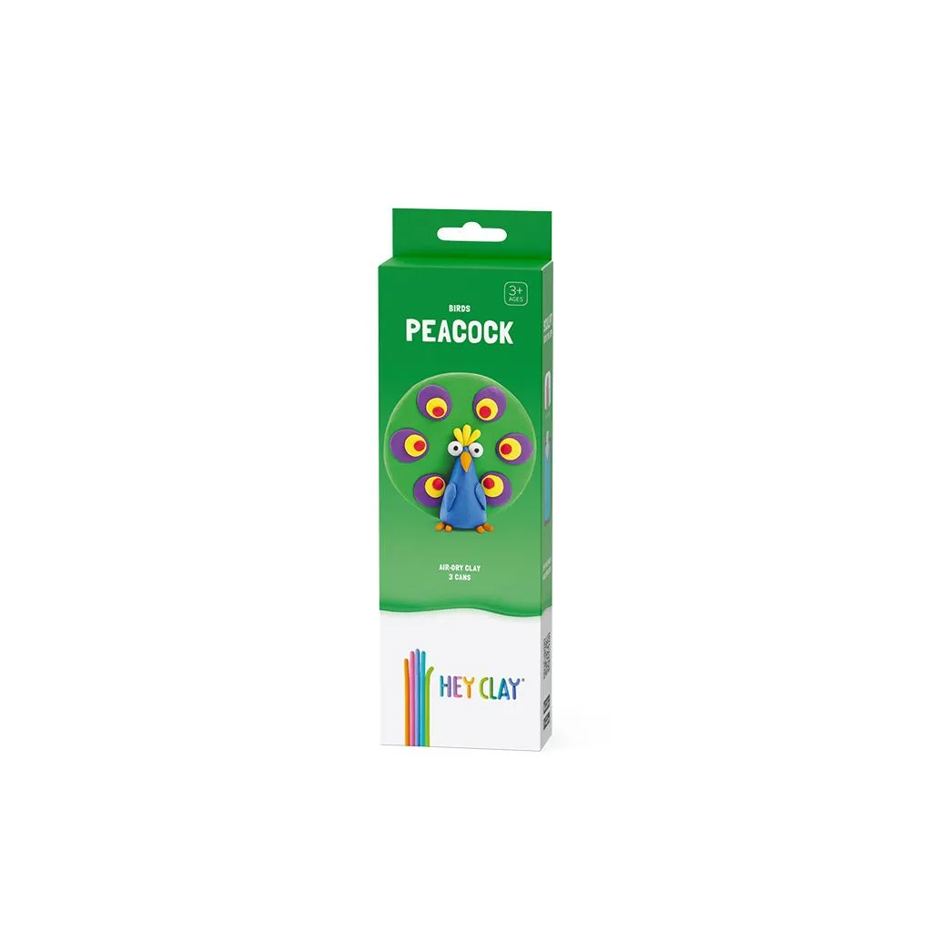 Pavo real Plastilina