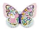 Pastellperlen Aus Holz - Schmetterling