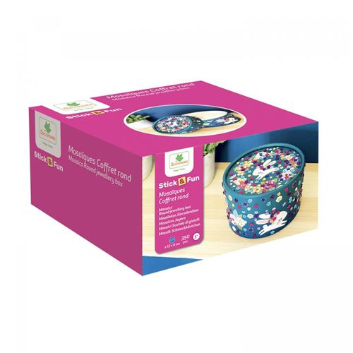 Stick'n Fun 3D Mosaiques Coffret Rond