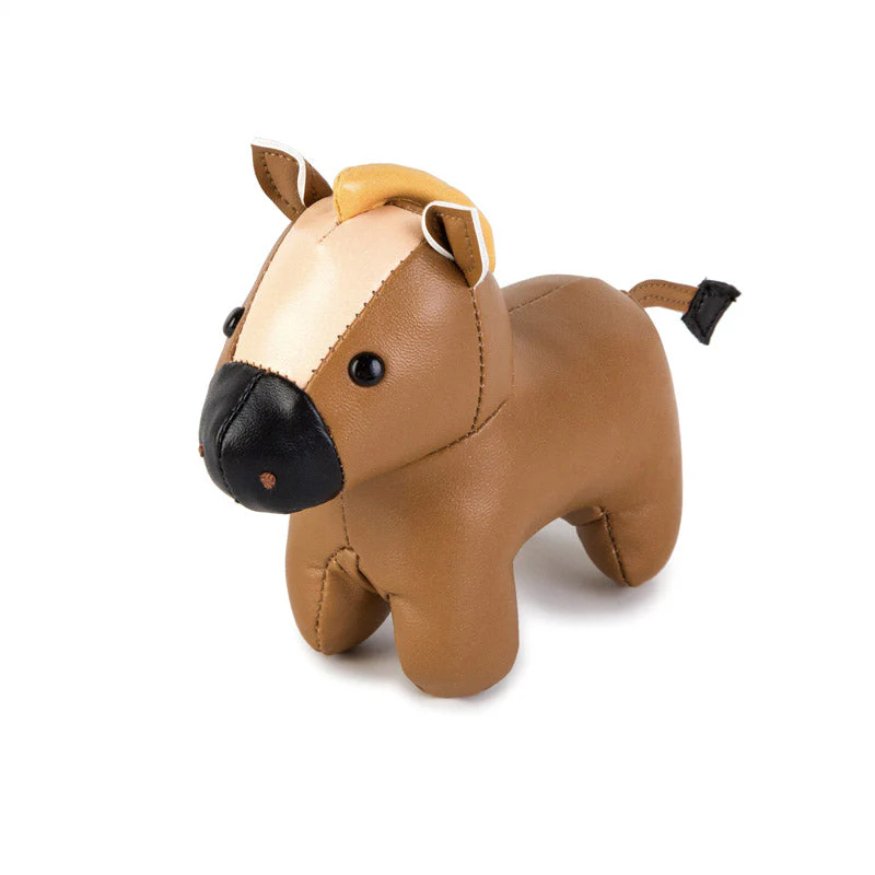 Tiny Friends | Rattle Toy | Special Stuffed Animal | Easy to Clean | Charles the Horse