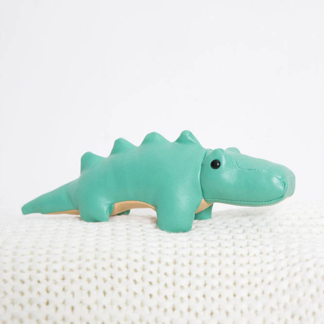 Little Big Friends Tiny Friends | Rattle Toy | Special Stuffed Animal | Easy to Clean | Achille the Crocodile