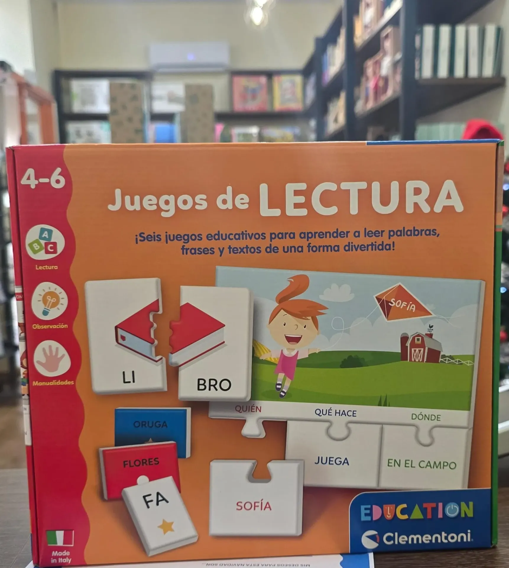 Juego de lectura