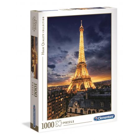 Clementoni Eiffel Tower High Quality Jigsaw Puzzle (1000 Pieces)