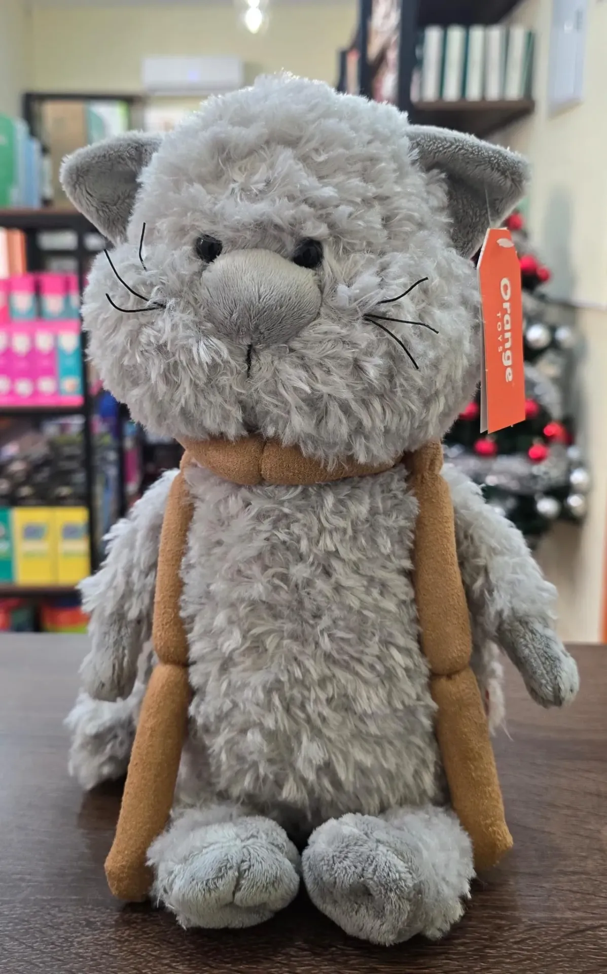 Плюшена коте Бъди с шал от наденички - Orange Toys - Плюшена играчка от серията "Orange Life" - 2