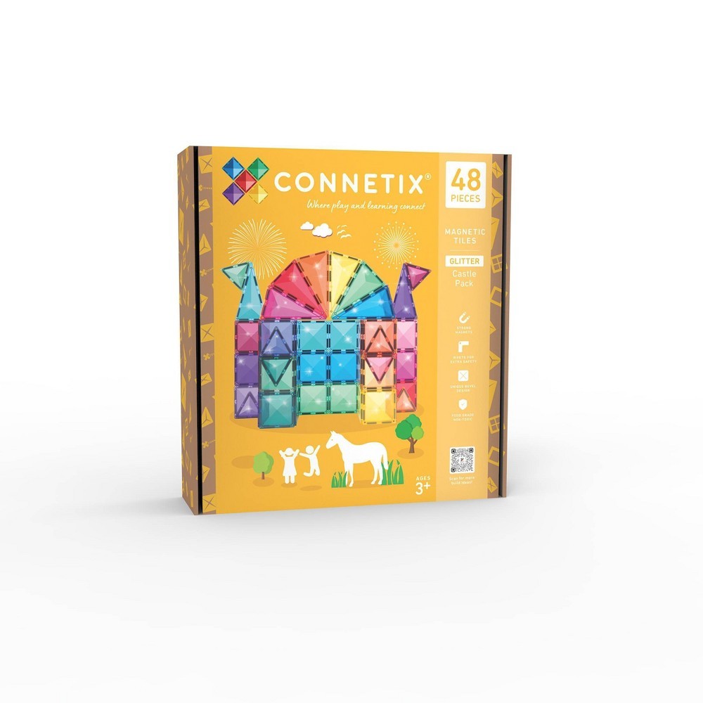 CONNETIX Construcción Glitter 48 Pzas