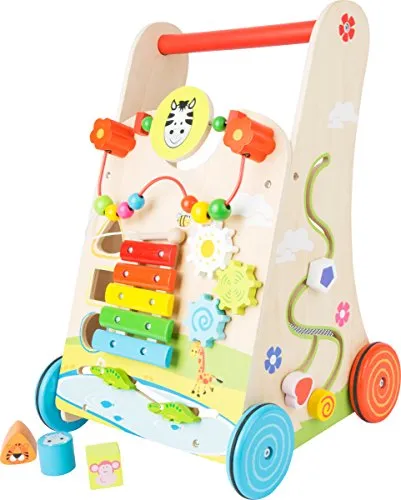 Andador para Bebés de Madera Pradera de Flores Small foot