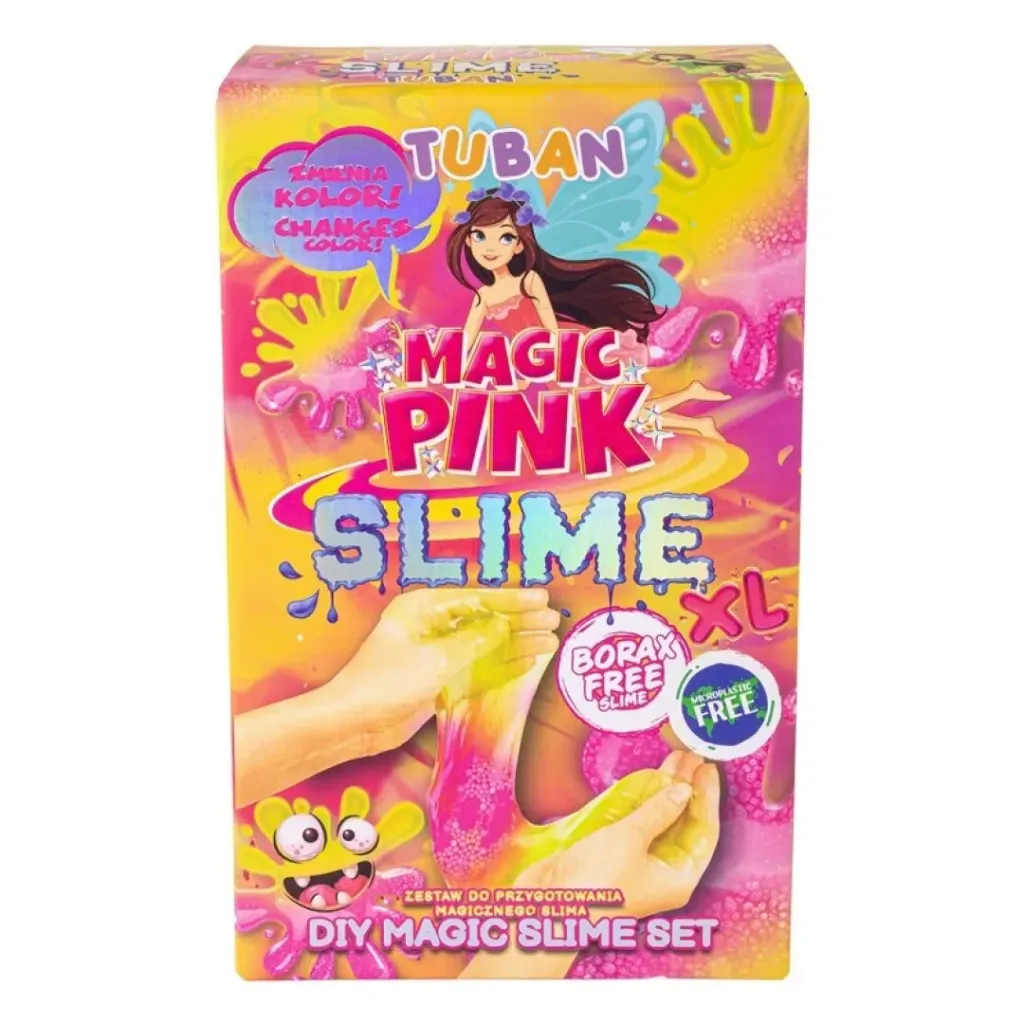 Zestaw DIY Slime - Magic Pink XL TUBAN