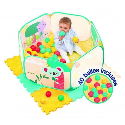 Coffret D'activités - Tapis, Quilles Et Formes