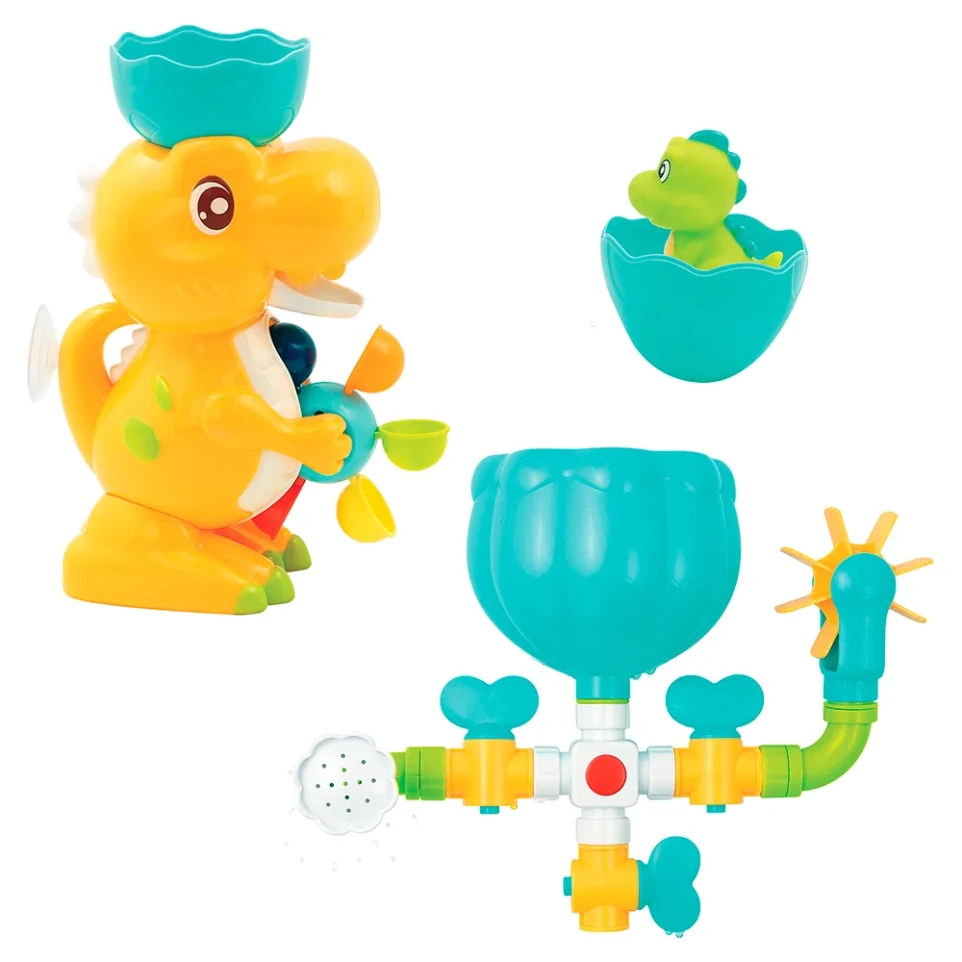 Juguete De Baño Dinosaurio