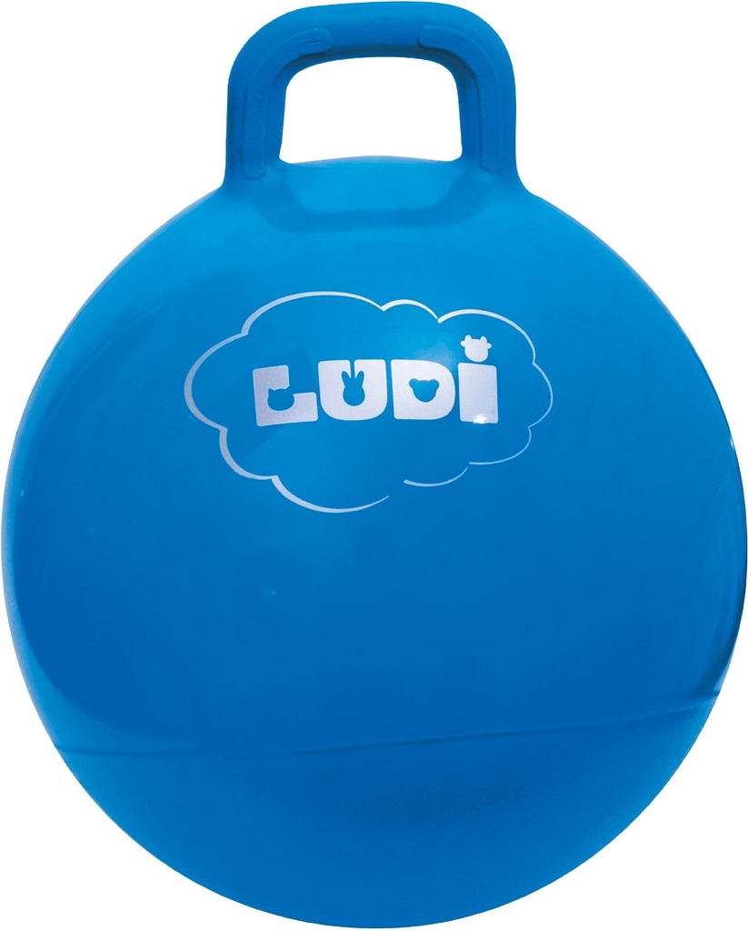 Ludi Ballon Sauteur Bleu 45 Cm