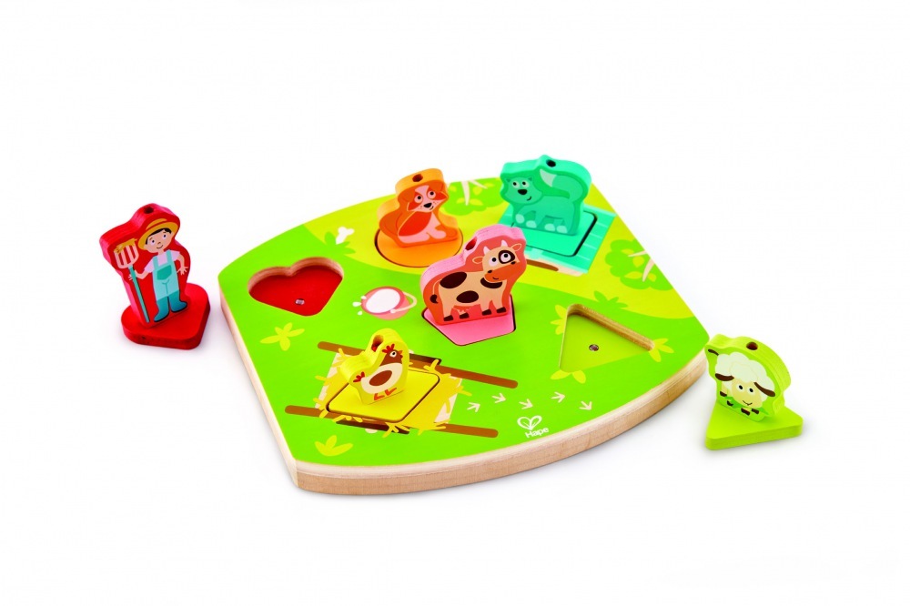 Puzzle con Sonido Granja