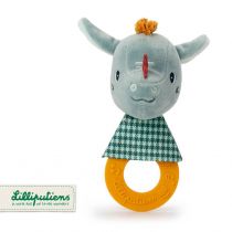 Lilliputiens Teething Rattle Joe Chew Toy 3 M+ 1 Pc