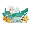 Janod Tropik Crocodile Activity Board