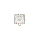 - Petites Chansons - Fabric and Wood Music Box - 15 Cm Musical Pillow - âMy Little Bunnyâ Nursery Rhyme (French) - Early-Learning Cushion for