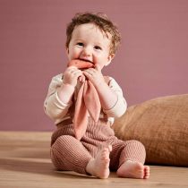 Kaloo - Lapinoo - Babys Teething Ring - Terracotta Colour - Rabbit Ring - PVC and BPA-Free - Double Texture - Baby Accessory - 0 Months + K218009