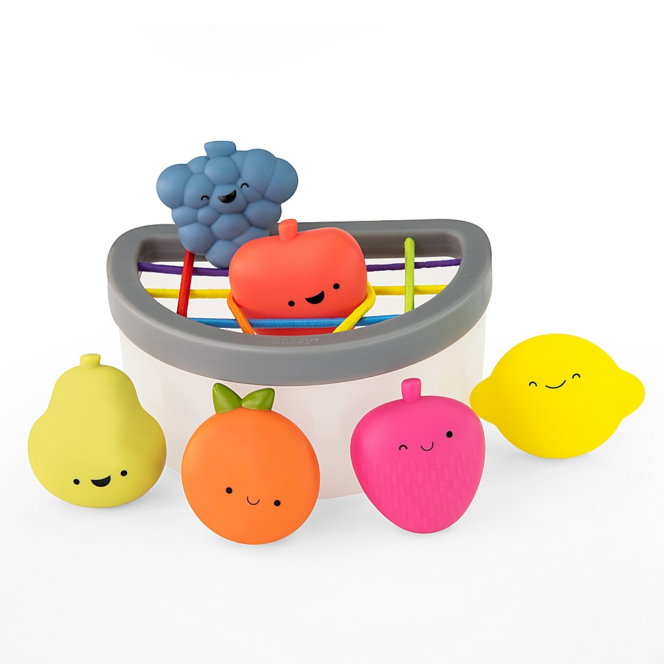 Cesta encaje frutas