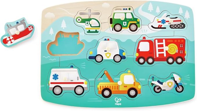 Puzzle 1 Pieza vehiculos