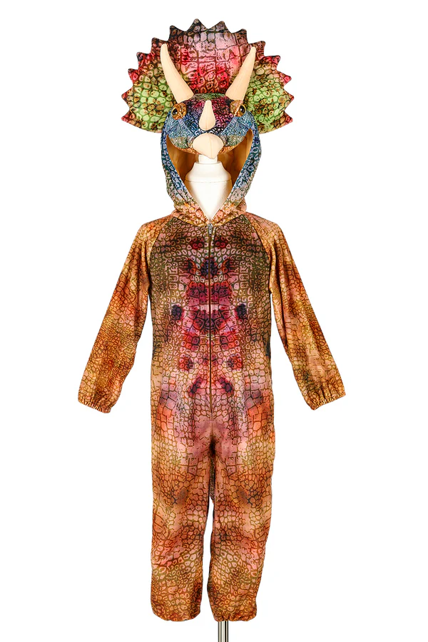 Kostium Kombinezon Kigurumi Dinozaur Triceratops 3-4 Lata