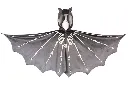 Bat Halloween Costume Cape for Kids - Carnival & Festive Use - Sz 4-8 Yrs