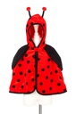 Layla" Ladybird Costume Cape for Babies - Carnival & Festive Use - 2 Yrs