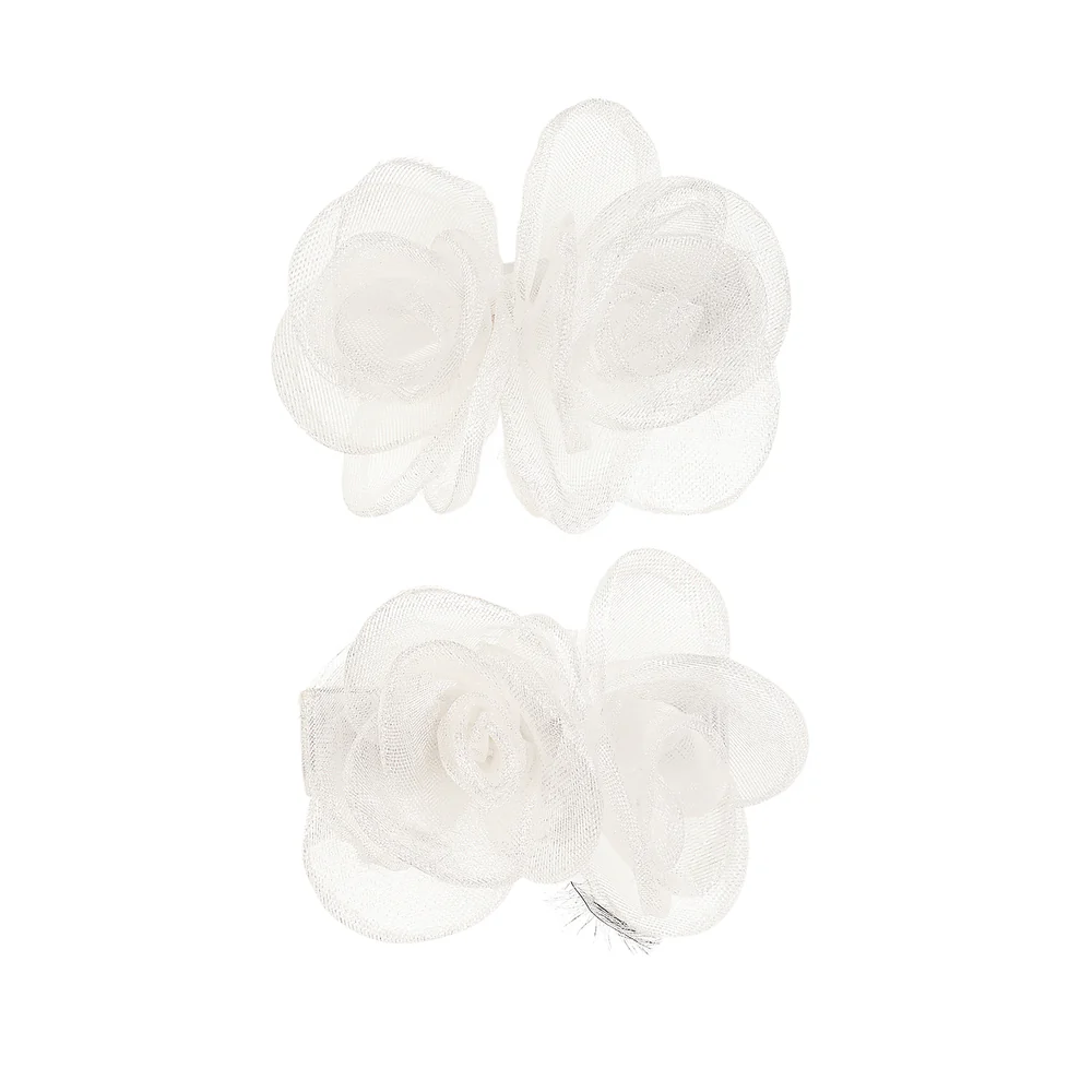 Pinzas flor blanca Joosje